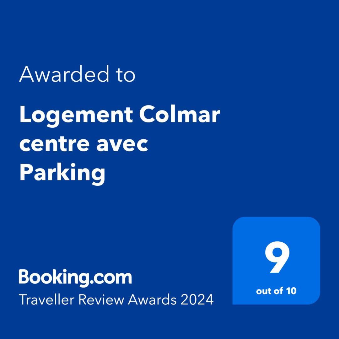 Logement Colmar Centre Avec Parking Ngoại thất bức ảnh